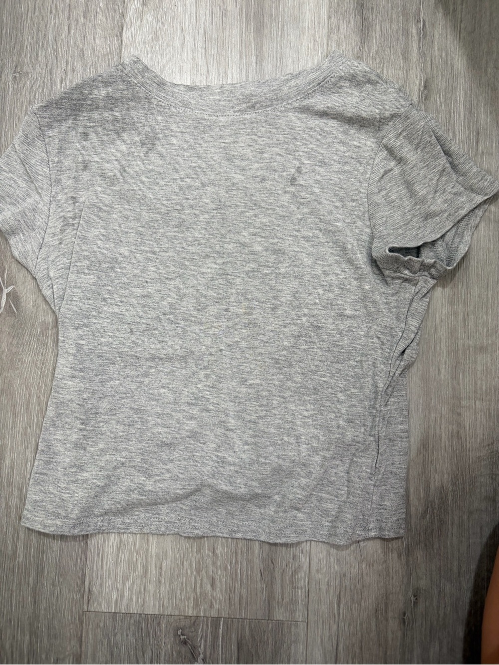 Women's Gray Short Sleeve Tee - Classic Everyday Top